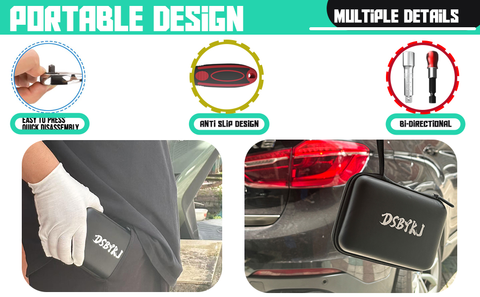 Mechanical tool set, convenient for carrying on the go