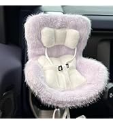 SwiftServ Doll Car Seat for 17cm Dolls with Air Vent Clip and Desktop Stand, Cute and Functional ...
