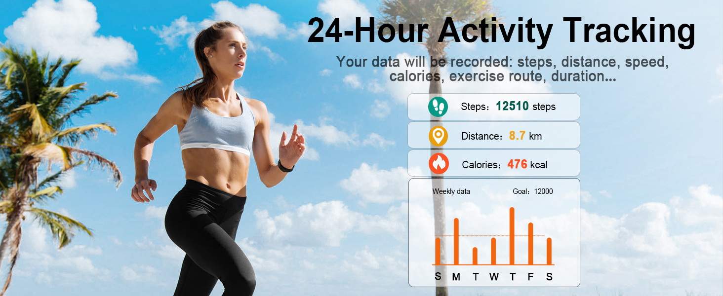 pedometer running watch