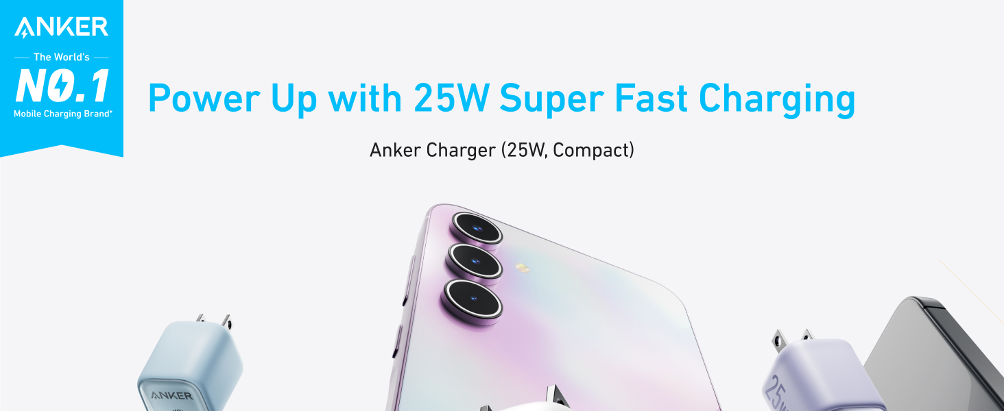 Power Up with 25W Super Fast Charging