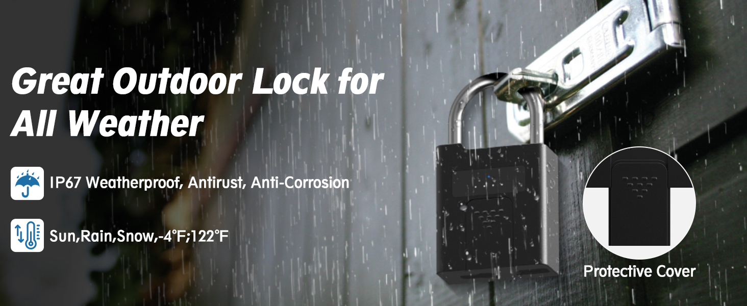 Heavy Duty Smart Padlock