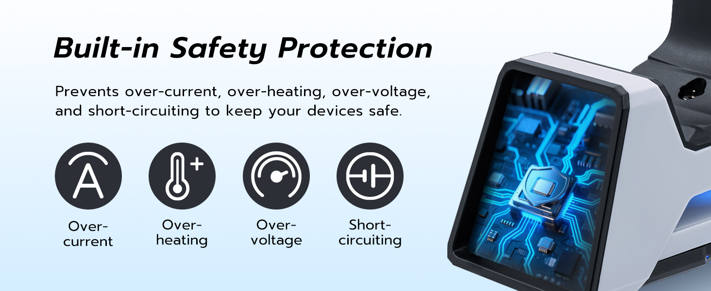 Built-in Safety Protection
