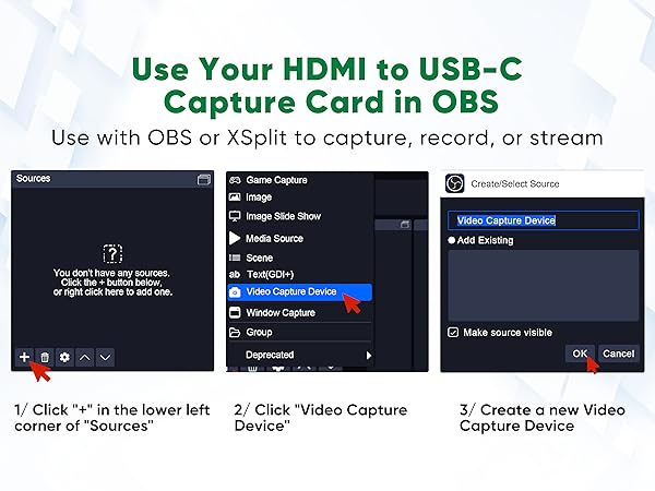 Operation on OBS Studio
