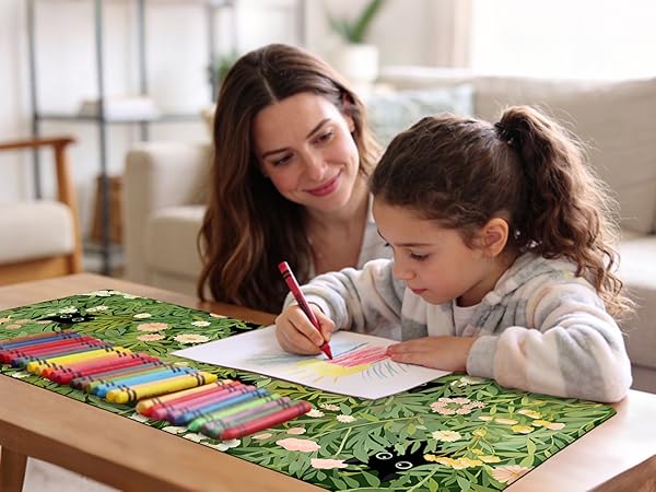 Office Desk Pad Protector, Large Mouse Pad, Non-Slip for Office and Home