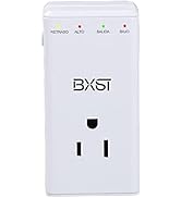 BXST 5-15(120V) Brownout Surge Protector for Refrigerator TV - One Outlet Plug - High and Low Vol...