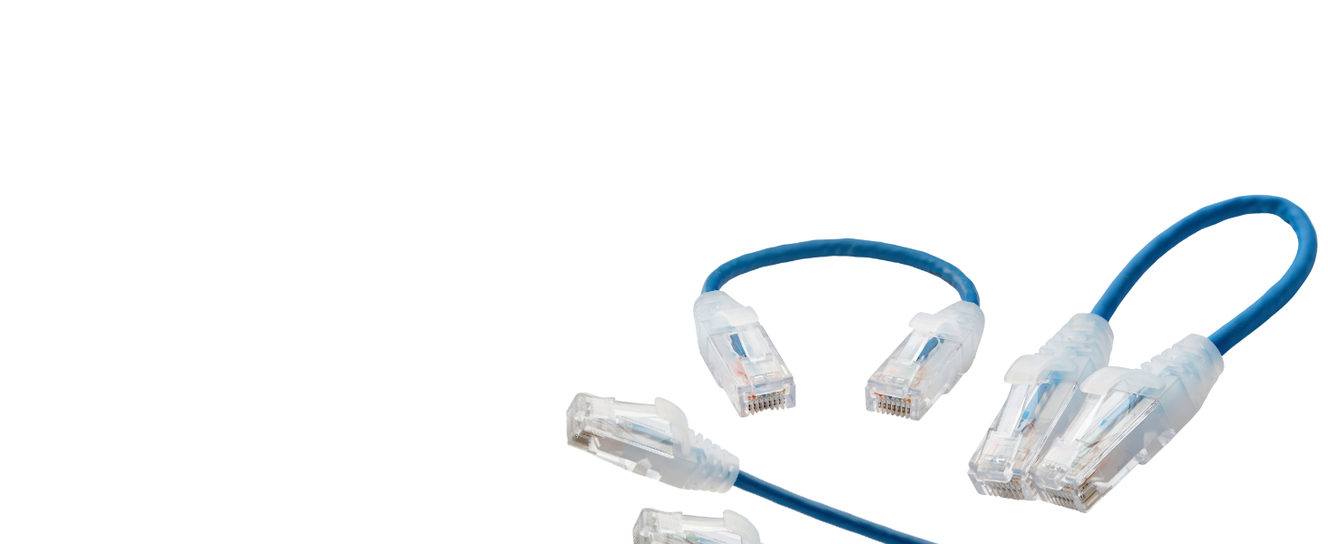 cat6 patch cables thin and flexible design