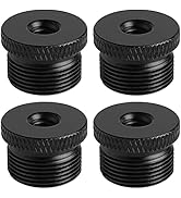 Frgyee 4 Pack Mic Stand Adapter 1/4 Female to 5/8 Male Screw Adapter Thread Tripod Screw Adapter ...