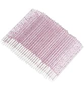 G2PLUS 100PCS Disposable Liner Brushes, Eyebrow and Liner Brush Applicator, Cosmetic Eye Wands fo...