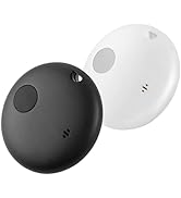 Luubom 2-Pack Smart Tags IP66 Up to 90 dB, Works with Apple Find My (iOS only) Bluetooth Tracker ...