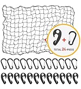 3'x4' Bungee Cargo Net for Truck Bed Stretches to 6'x8' | No Gaps Securing Cargo Nets to Rooftop ...