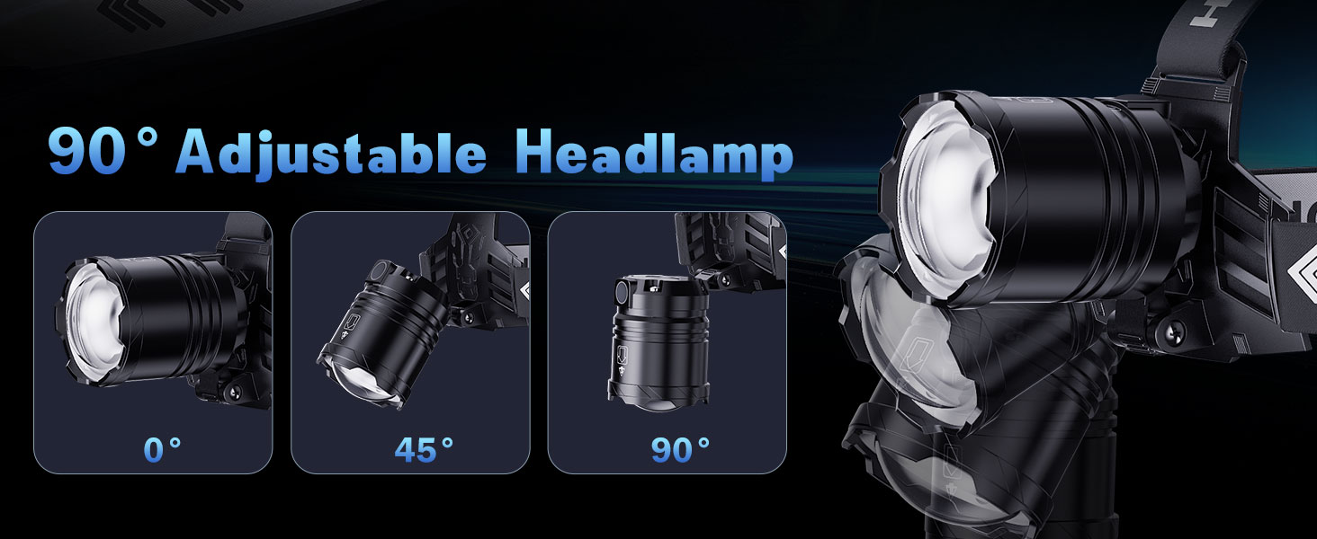 90°Adjustable Headlamp