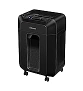 Fellowes AutoMax 100MA P-4 Crosscut Paper Shredder for Home Use, 2-in-1 Small Paper Shredder for ...