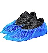 Green Convenience 200 Pack 100 Pairs Disposable Shoe Covers Boot Cover Waterproof, Dust proof, Th...