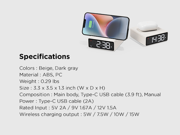 Specifications