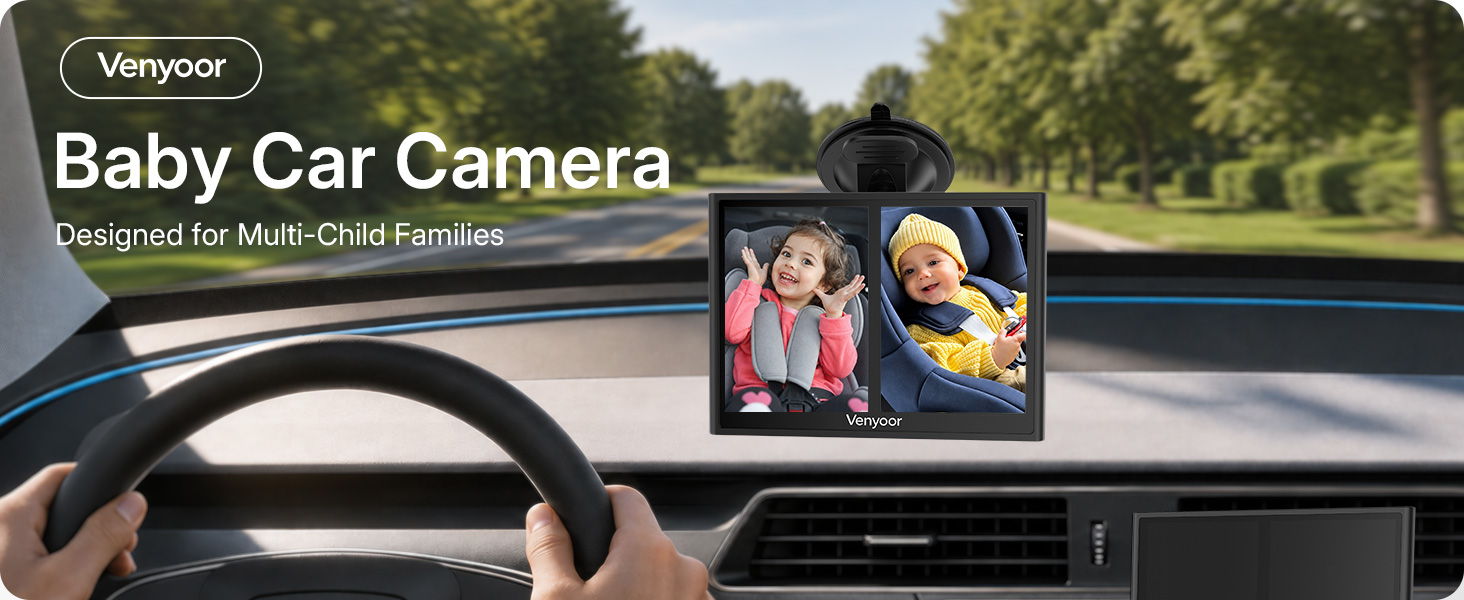 dual car camera baby monitor