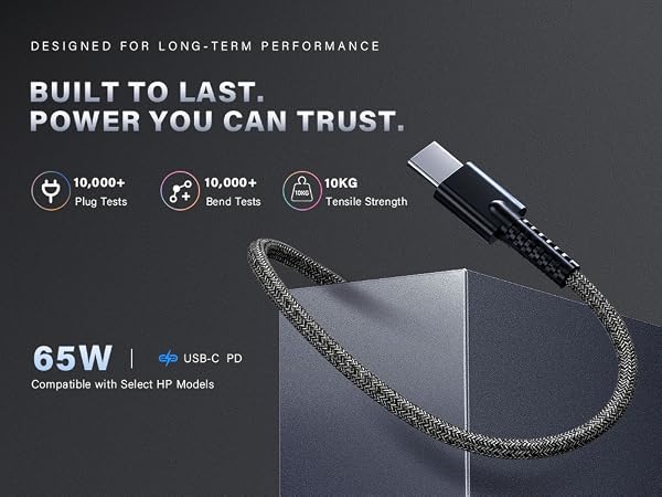 65W USB C Laptop Charger