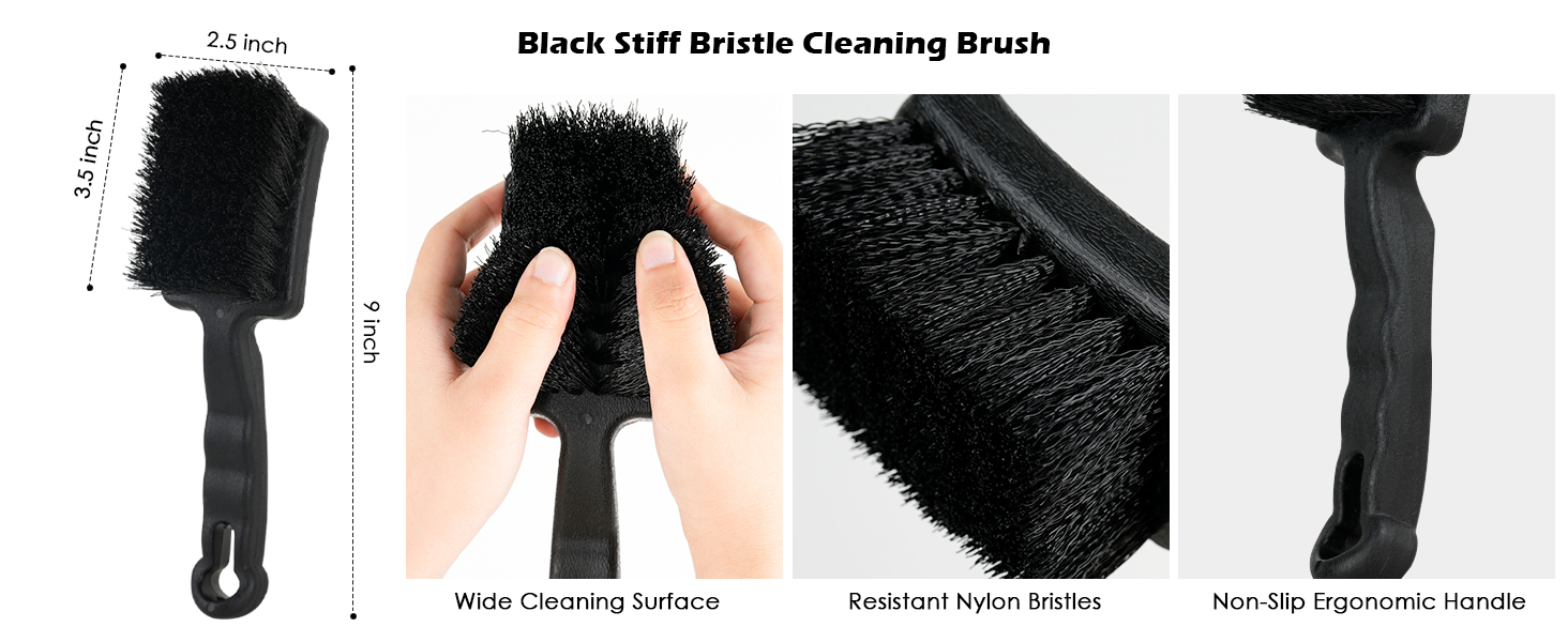 WHEEL &amp;amp;amp; RIM CLEAN BRUSH SET