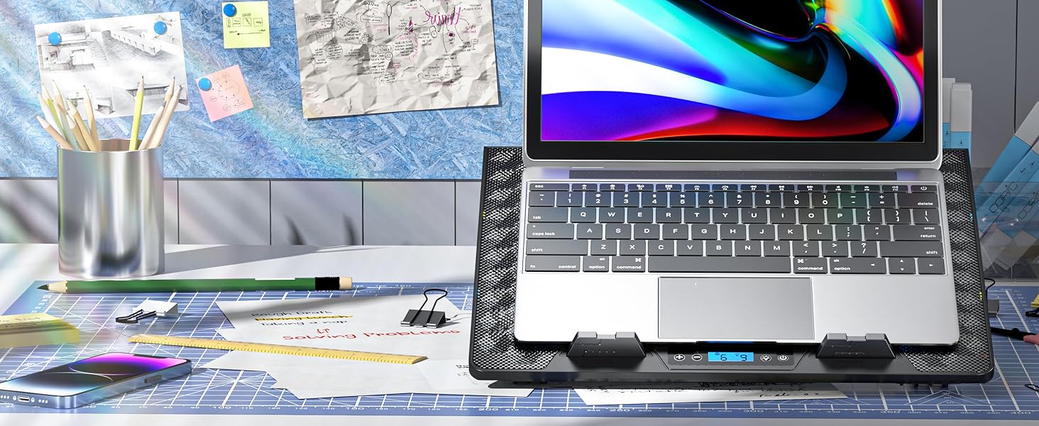 aicheson aa2 cooling pad for gaming laptop