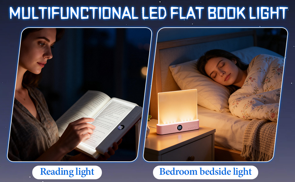 led reading light for book