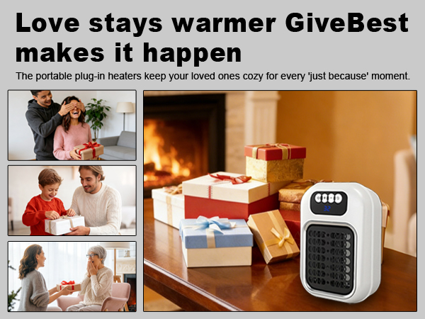 personal heater plug in heater mini space heater