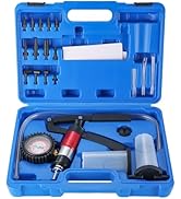 NYXOVA Brake Bleeder Kit Hand Vacuum Pump Pressure Tester Brake Bleeding Kit, One Man Brake Fluid...