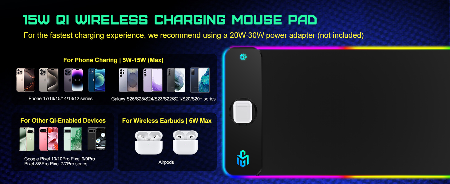 mouse pad rgb