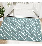 OLANLY Front Door Mat, Non-Slip Rubber Backing, Dirt Resistant and Absorbent, Washable, Easy to C...