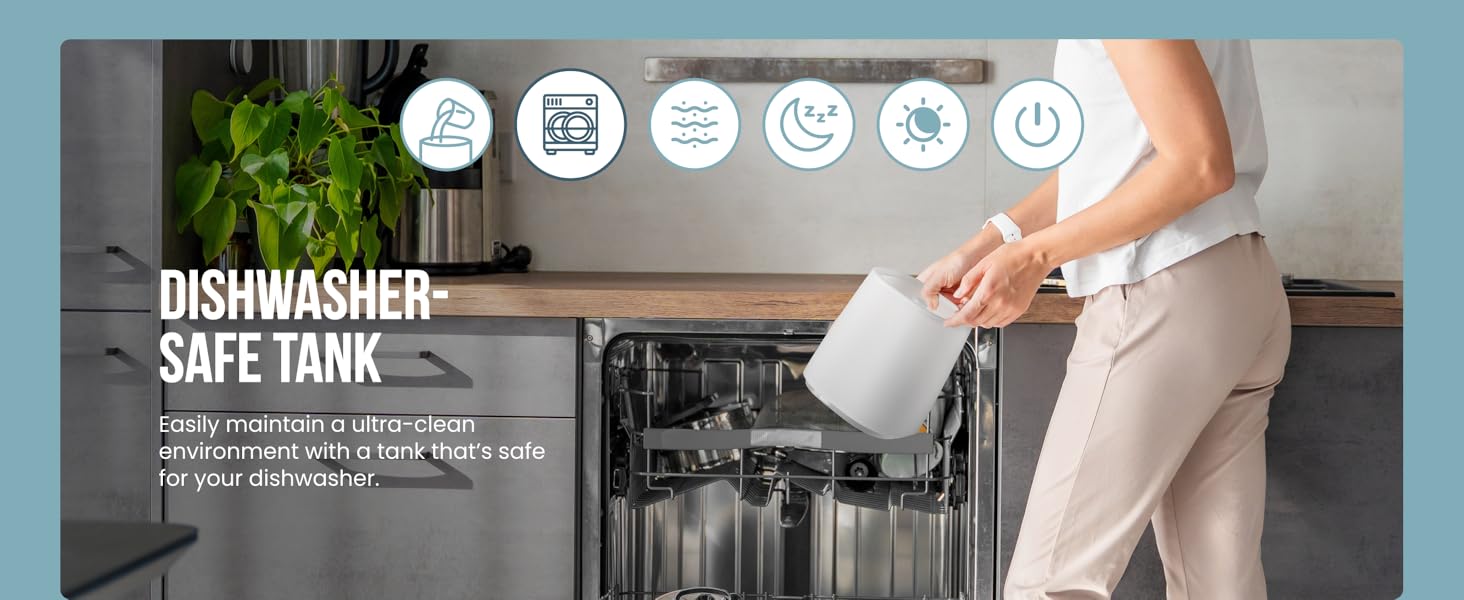 Dishwasher-Safe Tank