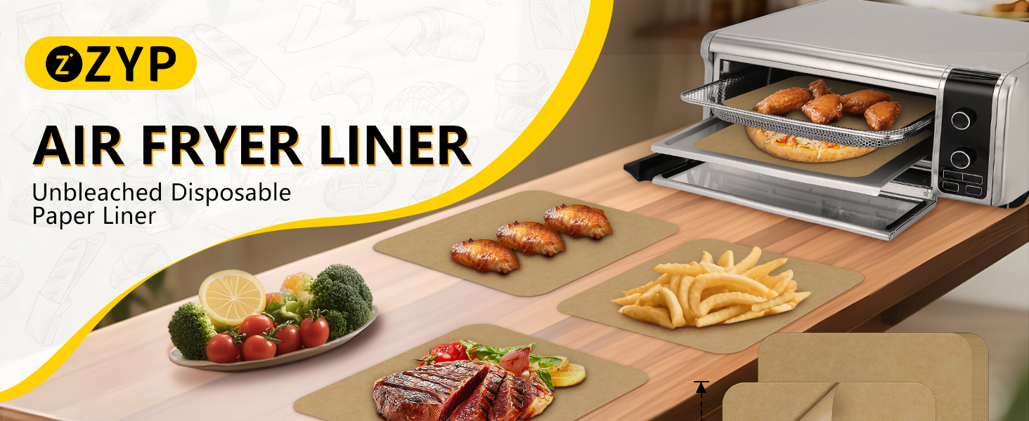 Air fryer liners