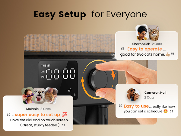 automatic cat feeder