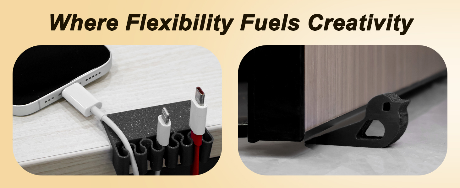 Flexible 3D Printer Filament
