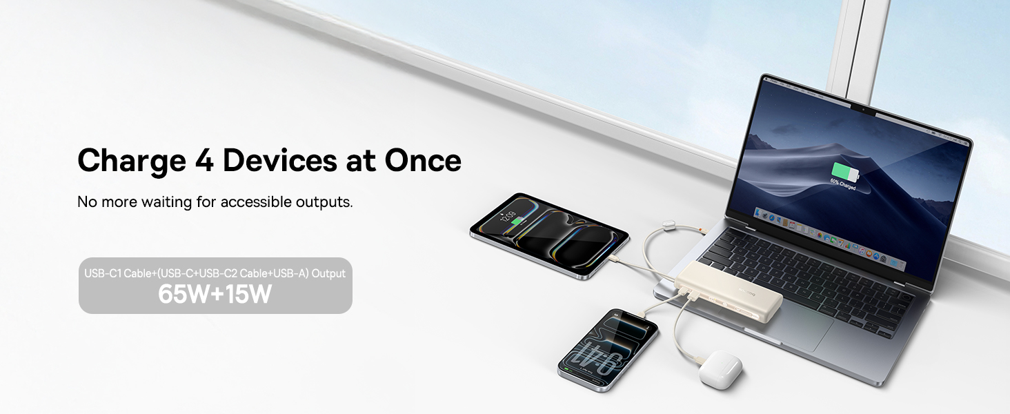 Enerfill FC41 100W Power Bank 20000mah