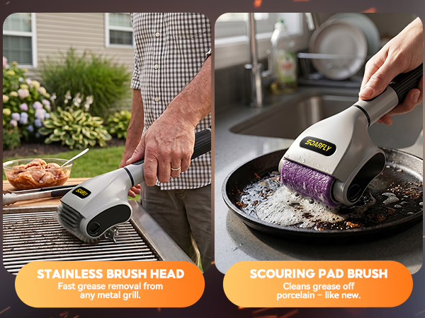 safe grill brush