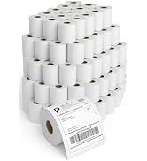4x6 Thermal Labels Roll – 200 Rolls, 250 Labels/Roll – Perforated &amp; Strong Adhesive Shipping Labe...