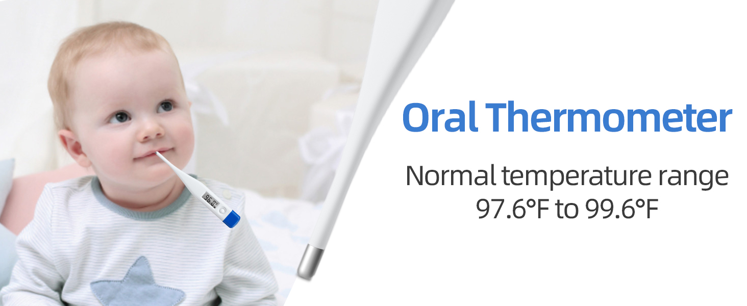 Medical Thermometer with Fever Alarm