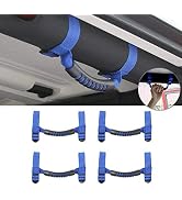 4 x Roll Bar Grab Handles, Grip Handle for Jeep Wrangler Jeep Wrangler Accessories YJ TJ JK JKU J...