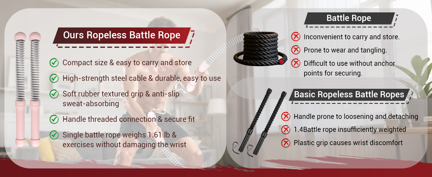 ropeless battle rope
