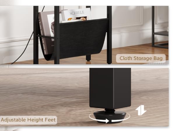 adjustable height feet