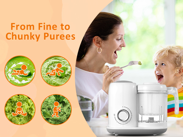 baby blender food maker and steamer