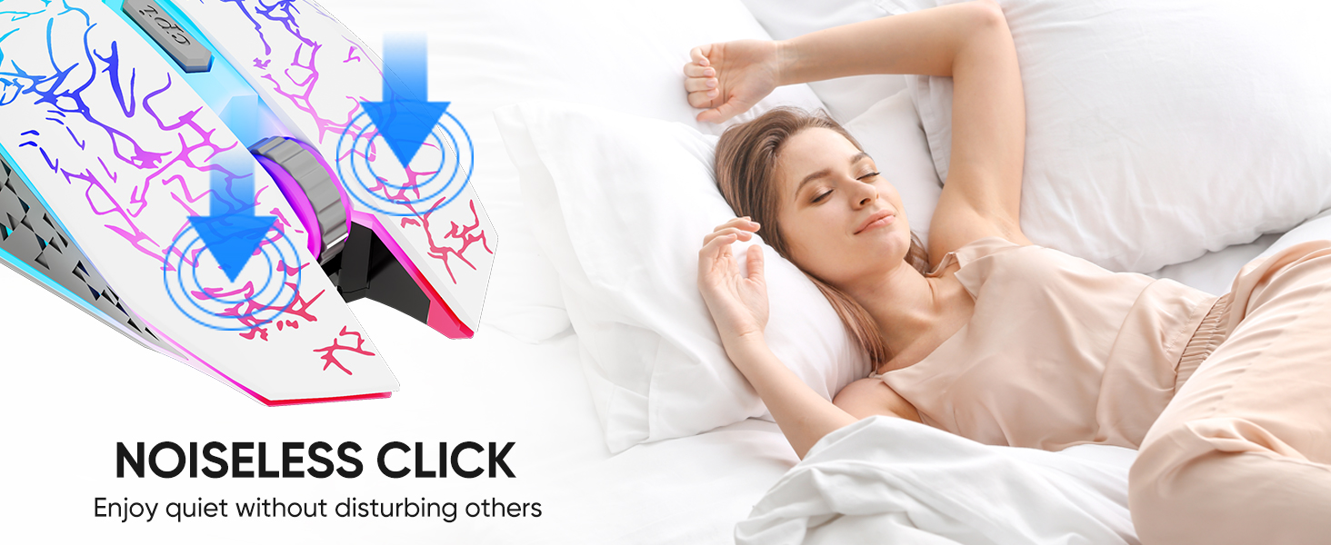 Bluetooth Mouse Wireless Gaming Mouse