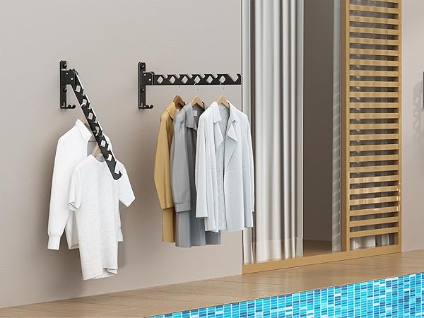 wall mounted drying rack