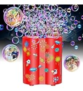 Panamalar Fireworks Bubble Machine, Automatic Bubble Blower 20000+ Bubbles per Minute for Kids, 2...