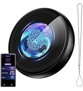 ZNP AI Companion Digital Badge, Wearable Bluetooth 6.0 Translator, 60 Languages Offline HD Touch ...