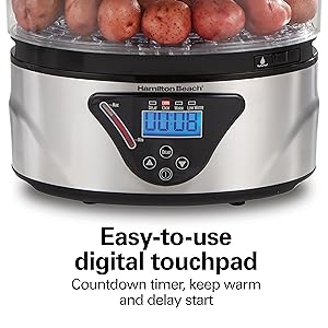 digital food steamer