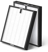 2 Pack HY4866 True HEPA Replacement Filters Compatible with MORENTO HY4866 Air Purifier, WESTHEY ...