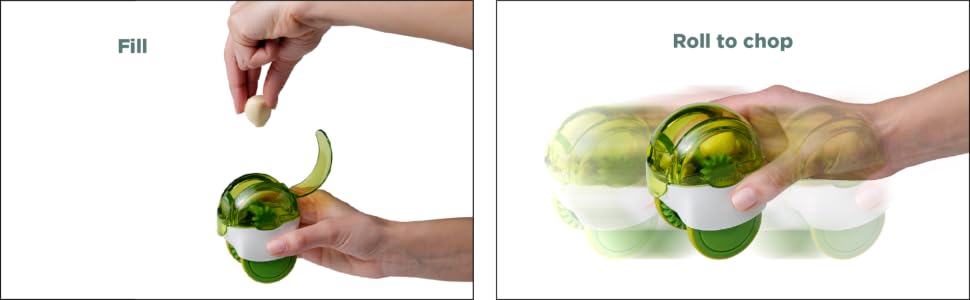 Chef&amp;#39;n GarlicZoom XL Garlic Chopper &amp;amp; Mincer