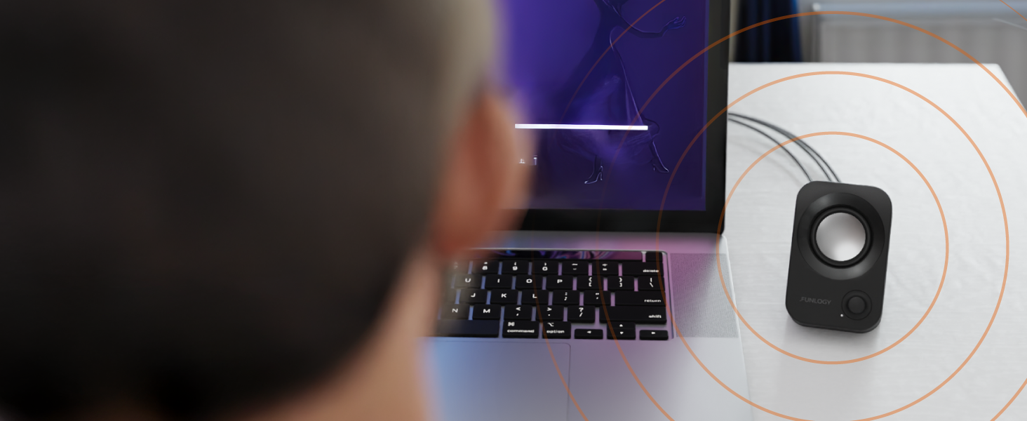 FUNLOGY Speaker Direct to Ear Acoustics