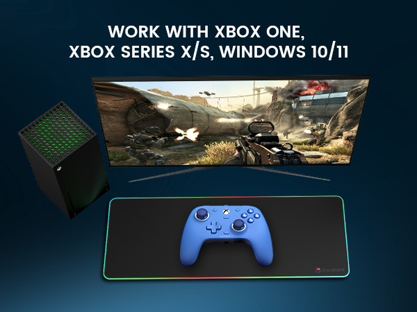 Blue Xbox Controller