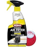 Weiman Foaming Air Fryer Cleaning Kit, Cleaner &amp; Degreaser for Ceramic Baskets &amp; Trays, Removes G...