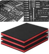 Tool Box Foam,Cuttable Polyurethane Foam Pads Sheets,Foam Inserts for Case,Drawer Liner Foam for ...